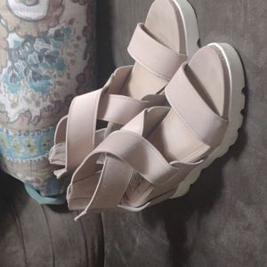 Steve Madden New York Pink Chunk Heels